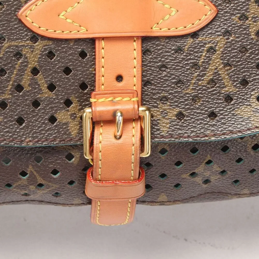 Louis Vuitton Monogram Perforated Saumur 30 Canvas Shoulder Bag M93998